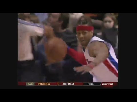 Allen Iverson 25 Points 7 Ast 4 Stl Vs. Suns, 2008-09.