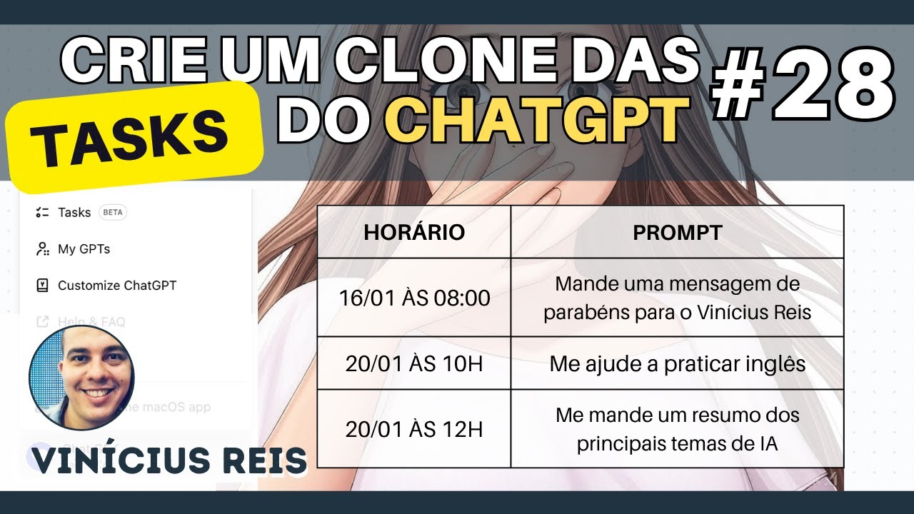 #28 -  Crie um clone das TASKs do ChatGPT - Curso Completo de N8N: Do Básico à IA
