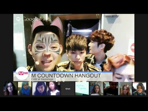 140206 MCountdown Backstage - ToppDogg cut