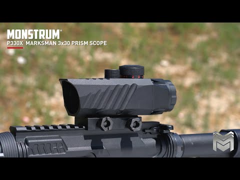 Marksman 3x30 Prism Scope Field of View