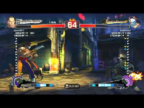 SSF4 AE 2012: Ixion90 I (Dan) vs Emersion (Vega)