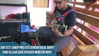 Video thumbnail for REVIEW SAMSON mediaone m30 powered studio monitors by Tajeri Village Studio
