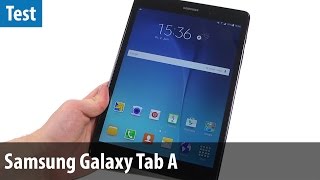 Schnäppchen-Tablet? Samsung Galaxy Tab A im Test-Video | deutsch / german