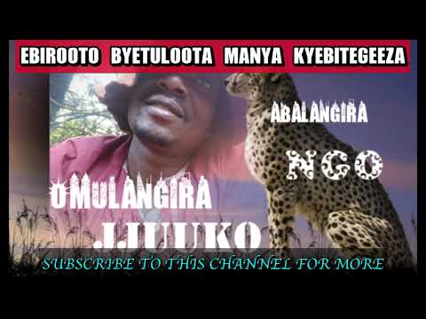 Ebirooto byetuloota manya kyebitegeeza Omulangira jjuuko Munabuddu