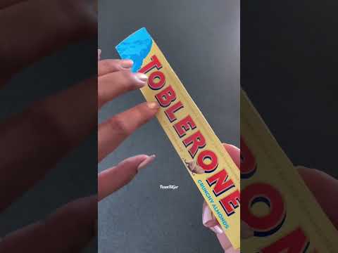 TOBLERONE Chocolates ASMR | Filling Platter With Toblerone #teamfilger