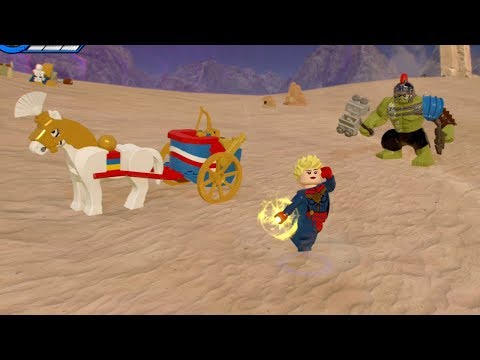 Egyptian Chariot Gameplay - LEGO Marvel Super Heroes 2