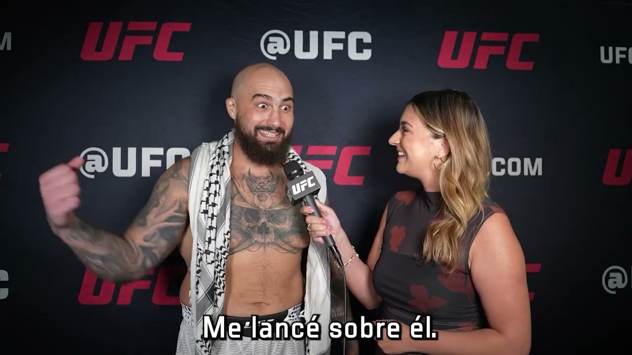 #UFC331 "Estoy acostumbrado a mucha presión" Sean Sharaf