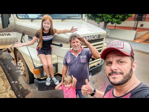 I DROVE MY DAD'S TRUCK 😍