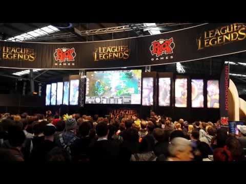 Team Immunity smash Exile5 in League of Legends at PAX AU 2013