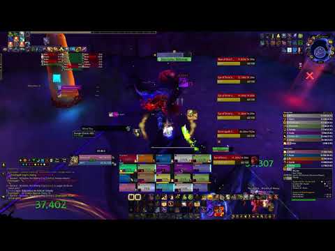 Drest'agath  Ny'alotha Raid Mythic Guild Epic Wipe - Ragnaros holy paladin pov