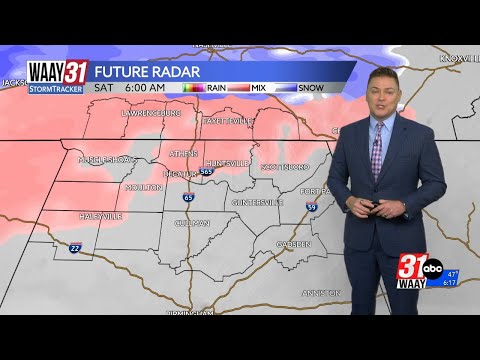 Winter storm threat expected for north Alabama this weekend