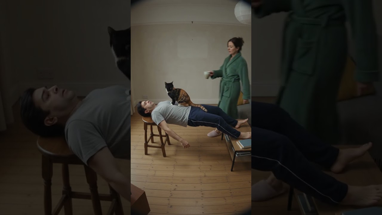 My Back Locked Mid-Stretch and I Became the Coffee Table 🛋️
