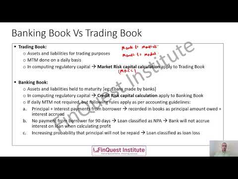 Banking Book Vs Trading Book