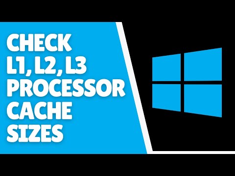 How to Check L1, L2, and L3 Processor Cache Sizes in Windows 10
