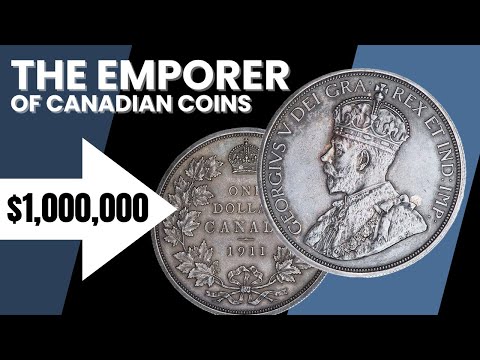 1911 Canada Dollar $1, Rare only 3 exist sold for $1,000,000 #mapleleafnumismatics #canada