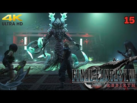 Final Fantasy VII Rebirth Gameplay Part 15 Walkthrough Full Game [ Ps5 4K 60FPS HDR ] No Commentary