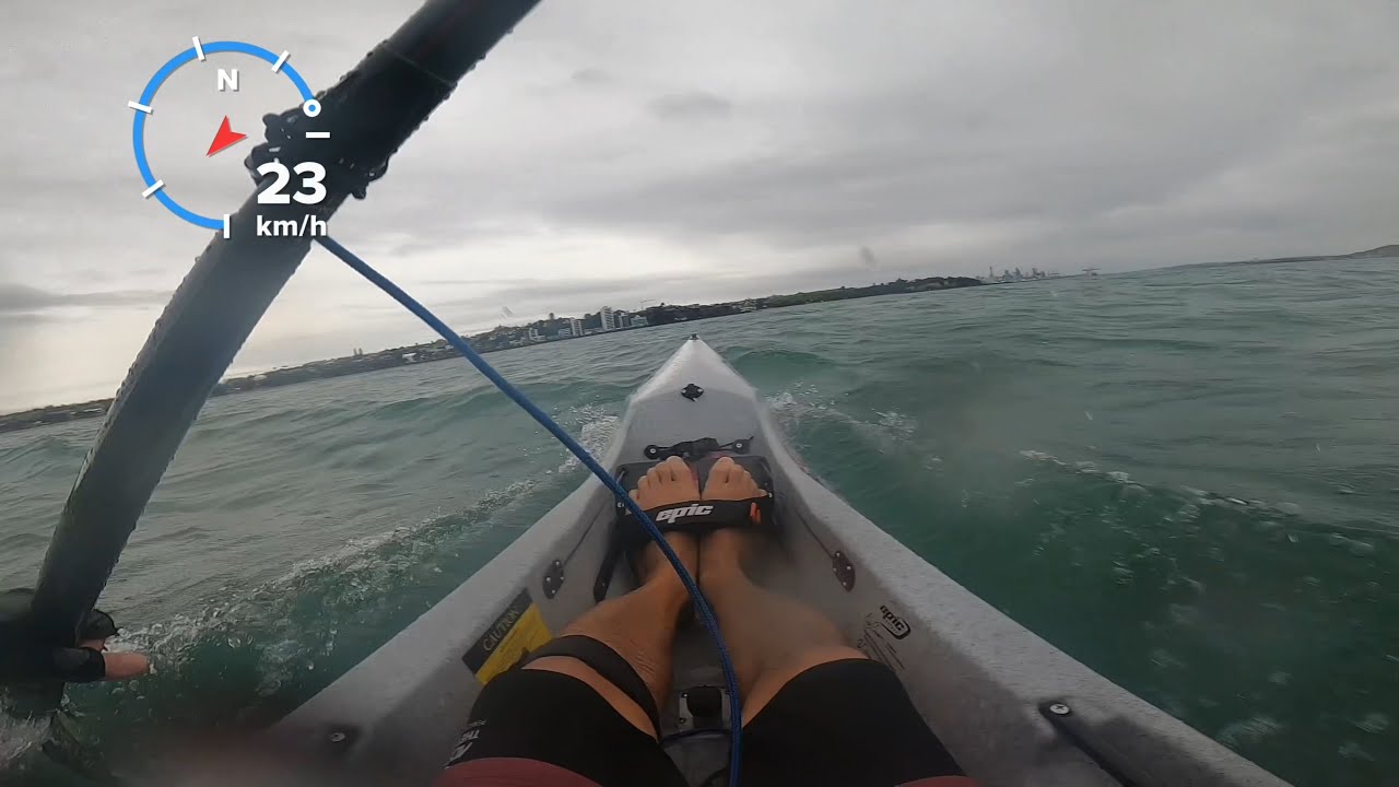 Speeding! V7 surfski