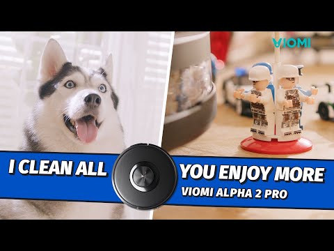 Viomi Alpha 2 Pro Robot Vacuum-mop - I Clean All, You Enjoy More