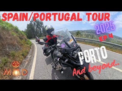 Spain/Portugal 2025 tour on a BMW 1250 GSA and Triumph Tiger 900 - Ep 4