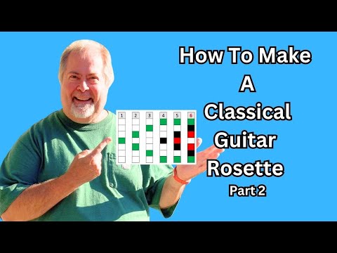 How To Make A Classical Guitar Rosette-Part 2 | David Schramm, Luthier