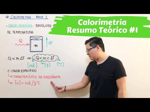 Termologia | Calorimetria - Parte I (RESUMÃO)