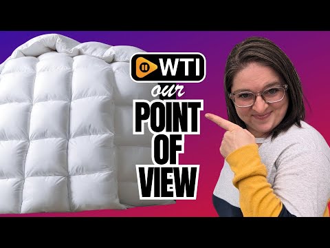 Luxury Goose Feather Down Comforter - WTI product video review