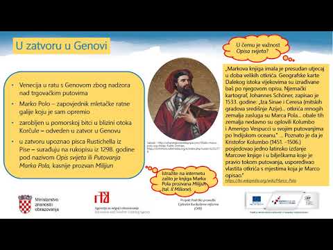 Povijest 6.r OŠ - Putovanja Marka Pola