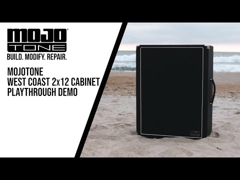 Mojotone 2X12 West Coast Speaker Extension Cabinet w/ Custom Cosmetics image 4