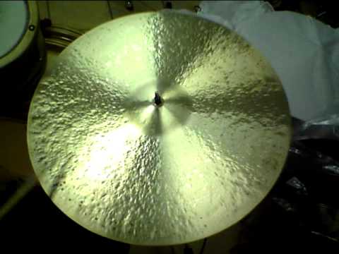 22", 2241g   Hand hammered cymbals from turkish b20 bronze by independent cymbalsmith Craig Lauritsen