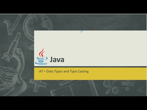 7 Java Data Types Type Casting