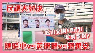 [討論] 木炭台北市長最新街頭民調