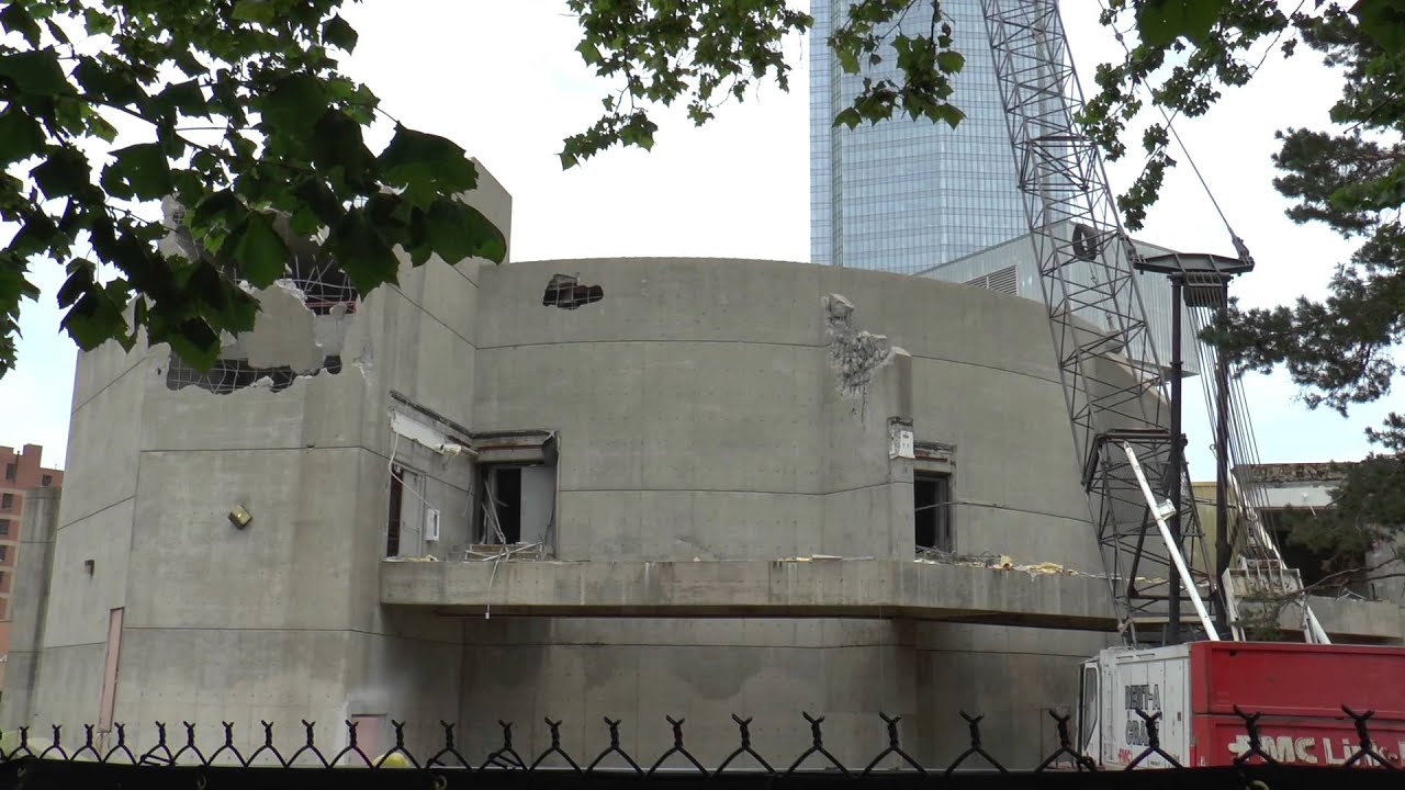 Stage Center Demolition - Oklahoma City (July 28 2014)
