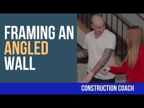 How to Frame an Angled Wall
