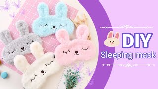 DIY Sleeping Mask - How To Make Easy Sleeping Eye Mask - Sleep Mask Pattern / handmade sleeping mask