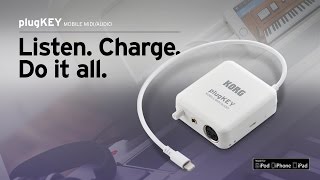 Video thumbnail for Korg’s plugKEY Provides Solution to iPhone7 Users, Plus More by Korg