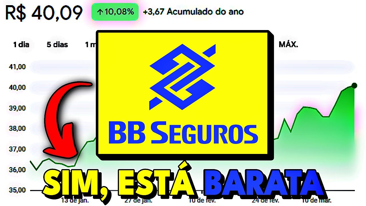 BBSE3: BB SEGURIDADE AINDA ESTÁ BARATA, ENTENDA