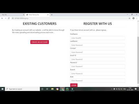 8 Python Django Project | Notes Sharing Site | Hindi