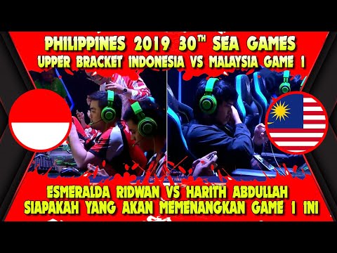 INDONESIA VS MALAYSIA GAME 1 FINAL UPPER BRACKET SEA GAMES 2019 ~ MOBILE LEGENDS