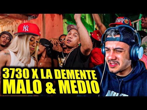 (REACCIÓN) Trentisiete 3730 - Malo & Medio ❌ La Demente 12 | Dir Rochy RD