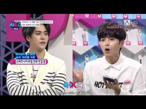 [Eng Sub] 140328 Super Idol Chart Show Heechul Phone Call