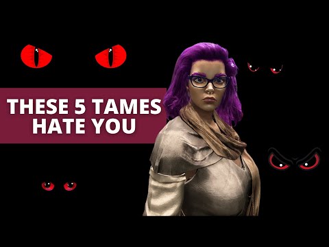THESE 5 TAMES secretly HATE you | ARK Survival Evolved