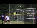 Cole Schroeder 2020 Goalkeeper Highlights//Senior Year