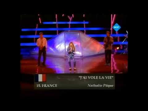 ESC Eurovision France 1989 - Nathalie Pâque - J'ai Volé la vie - Studio Version
