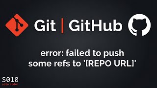 Git Push Rejected Fix “Failed to Push Some Refs” Error 🚀 | Git & GitHub
