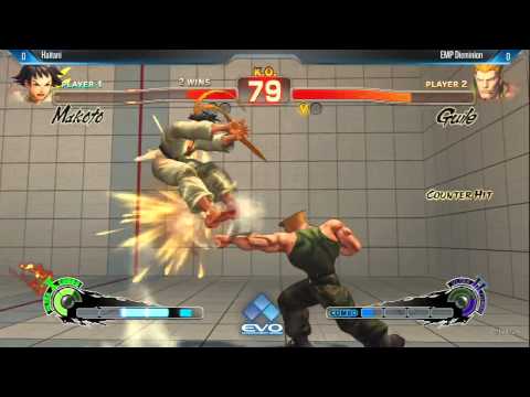[EVO 2014 USFIV Top 32] Haitani (Makoto) vs EMP Dieminion (Guile)
