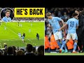Man City Fans' Reaction to Kevin de Bruyne's Return to Action During 5-0 win over Huddersfield