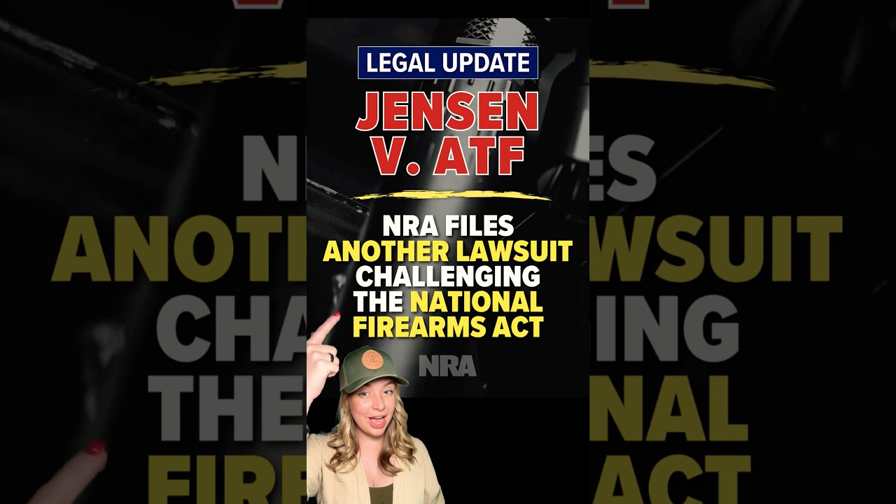 Legal UPDATE! NRA Files New Lawsuit Challenging NFA #2ndamendment #shortsfeed #shortsvideo #shorts