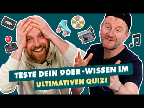Kindheitsnostalgie pur! Kinder der 90s stellen sich dem ultimativen 90er-Quiz🤩| WISSTIHRNOCH