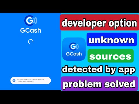 Fix GCash developer options detected problem | Unknown sources settings GCash