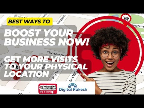 How to create Google smart campaign ads for Get more visits to your physical location